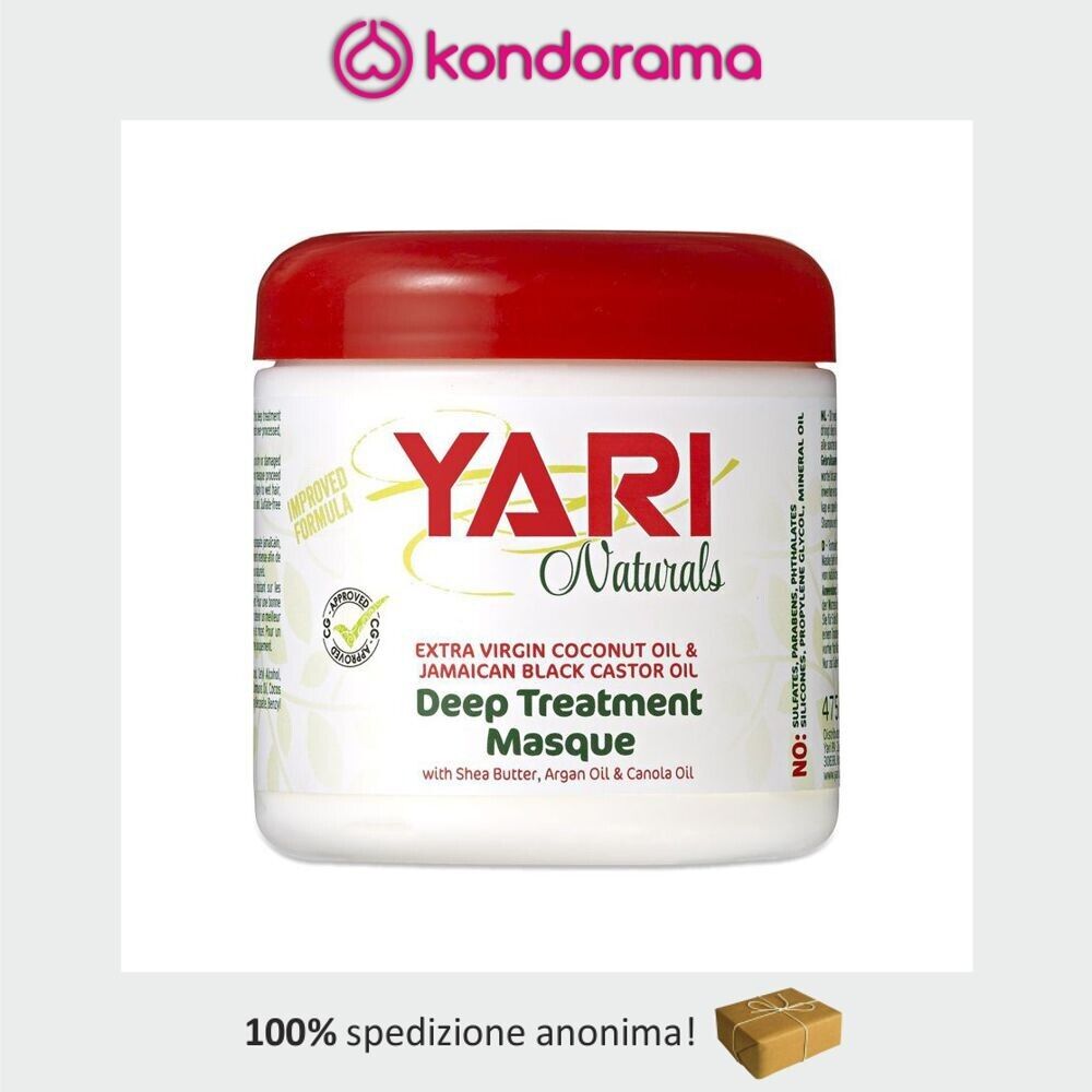 Yari Naturals Deep Mask Treatment crema maschera per capelli trattamento profond