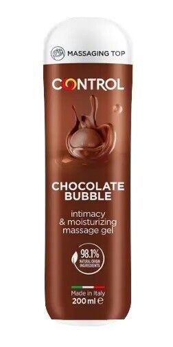 Bubble Chocolate Gel Massaggio Control 200ml
