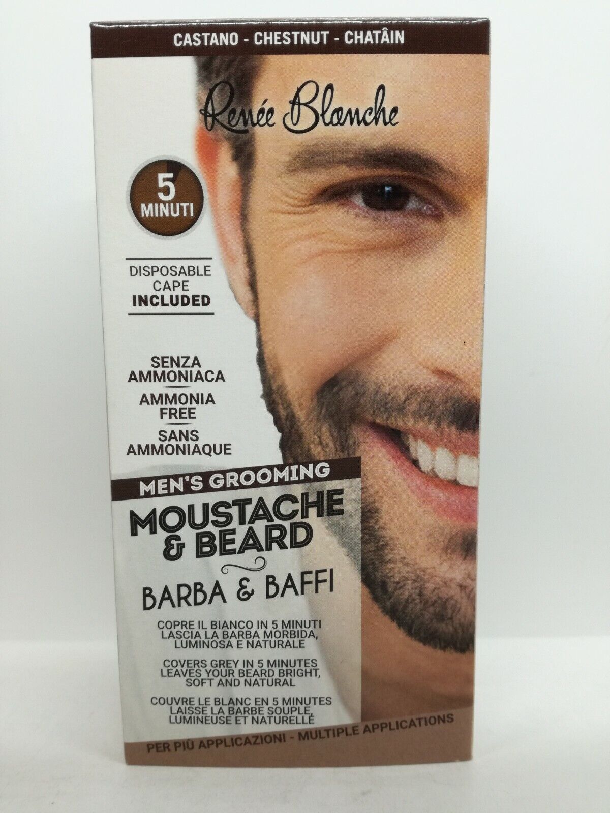 MEN'S GROOMING MOUSTACHE & BEARD BARBA & BAFFI RENEE' BLANCHE - CASTANO