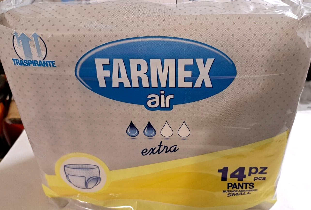Farmex Air Extra - pannolone/mutandina assorbente anatomico - confezione 14 pz.