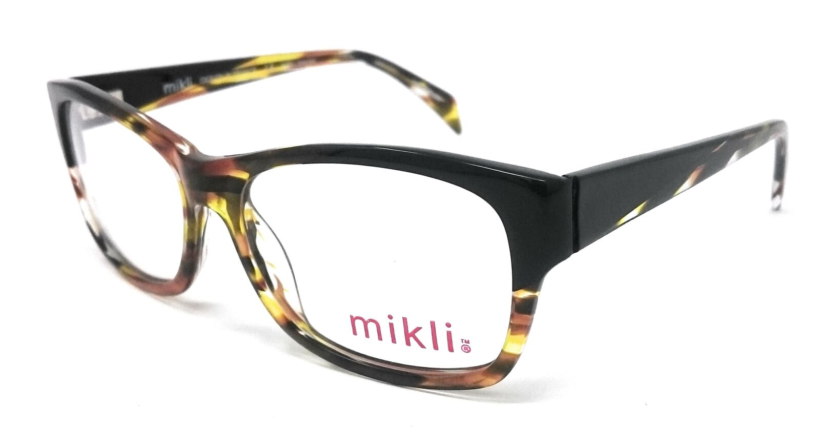 OCCHIALI DA VISTA DONNA ALAIN MIKLI ML 0945 0005 MARRONE, VERDE E NERO QUADRATO