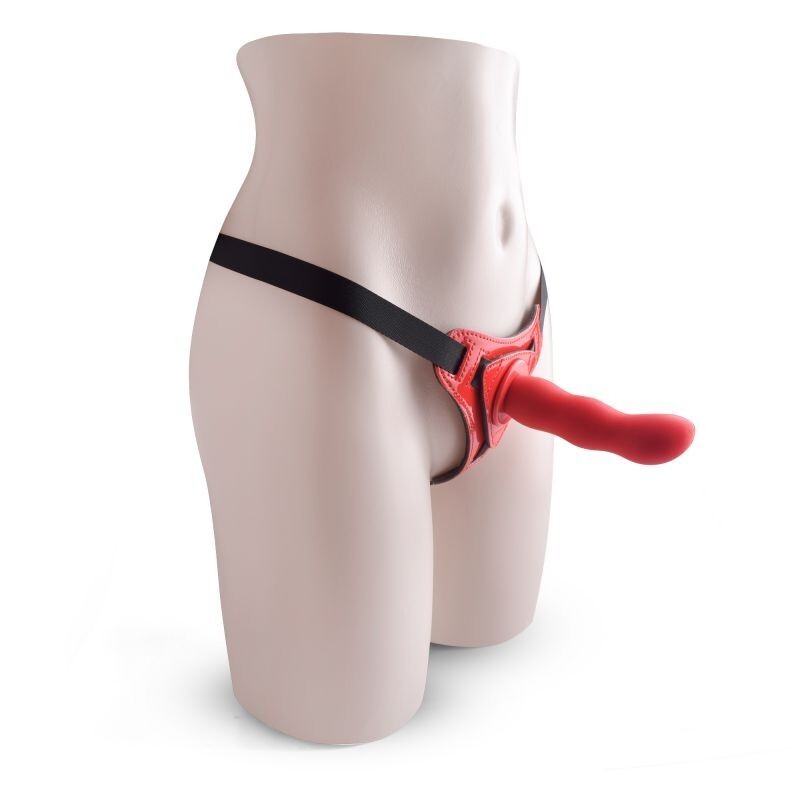 Strap on cintura regolabile indossabile dildo realistico silicone Medicale