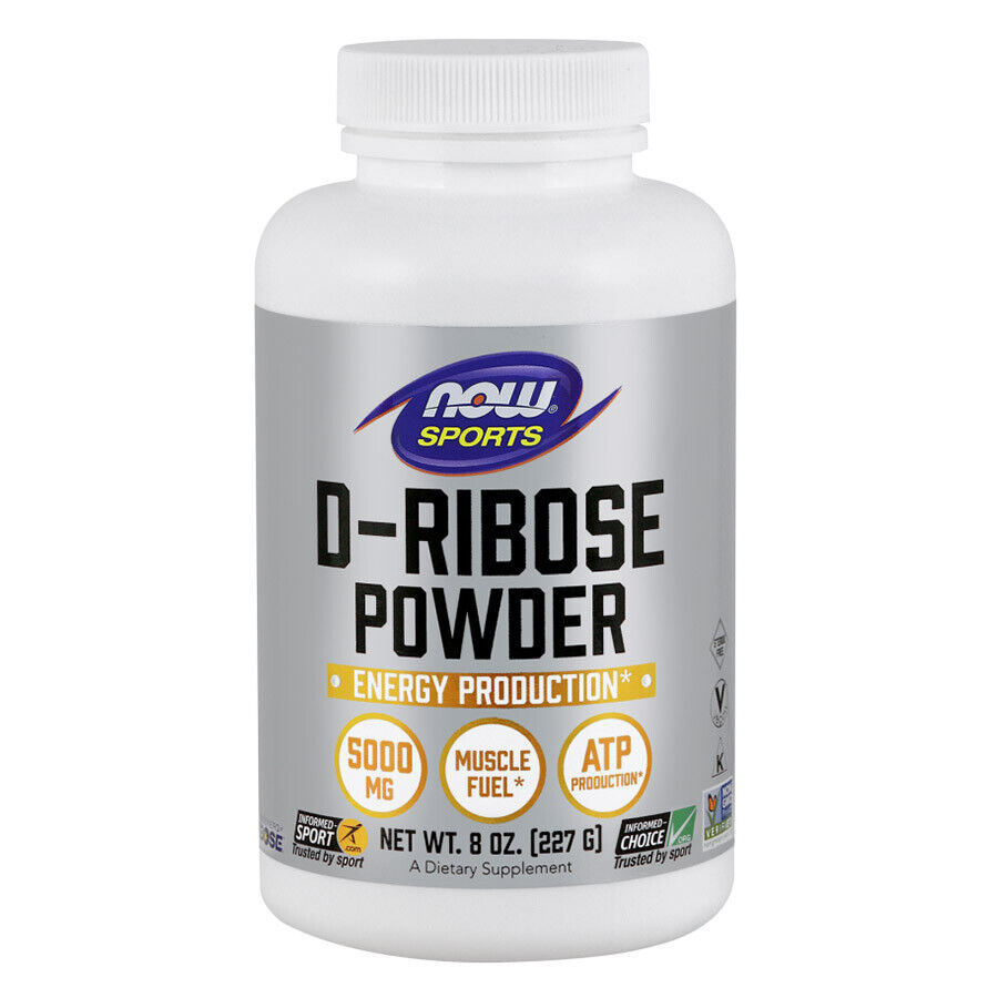 NOW Foods Pure D-ribosio in polvere - 8 oz. NOW2147