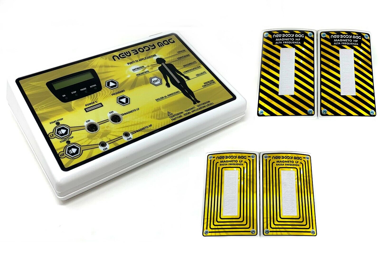 zd Body Mag Magnetoterapia Alta e Bassa frequenza terapie ed estetica 200 gauss