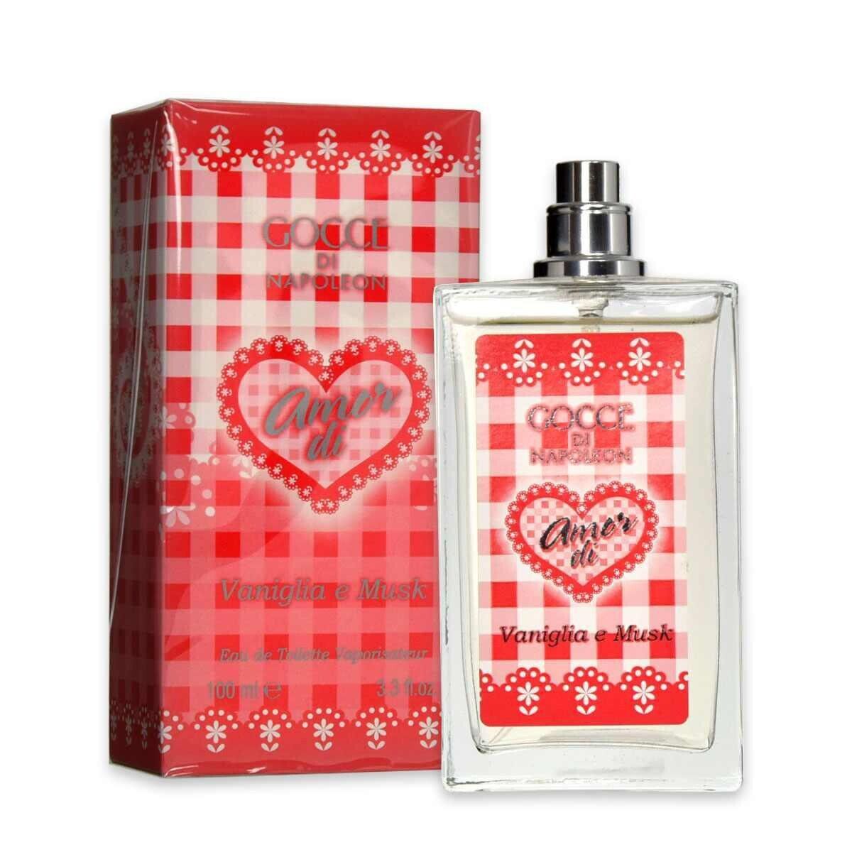 GOCCE DI NAPOLEON AMOR DI VANIGLIA & MUSK DONNA EDT 100ML SPRY