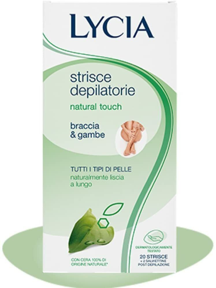 strisce depilatorie per gambe e braccia 20 strisce
