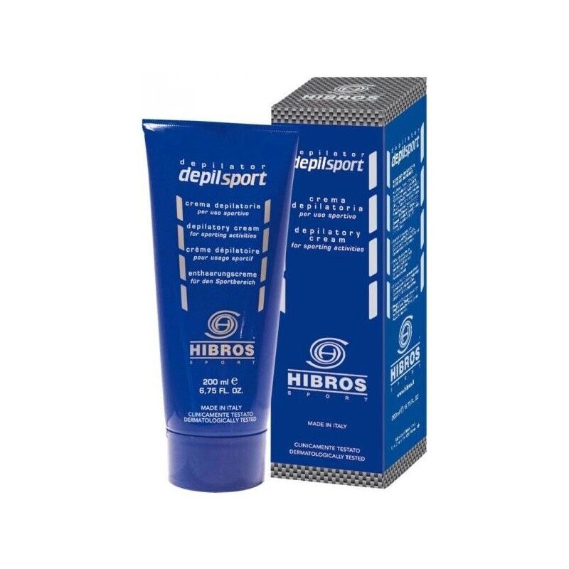 Crema Depilatoria HIBROS Professional DepilSport Tubetto 200ml CREME DEPILATOIRE