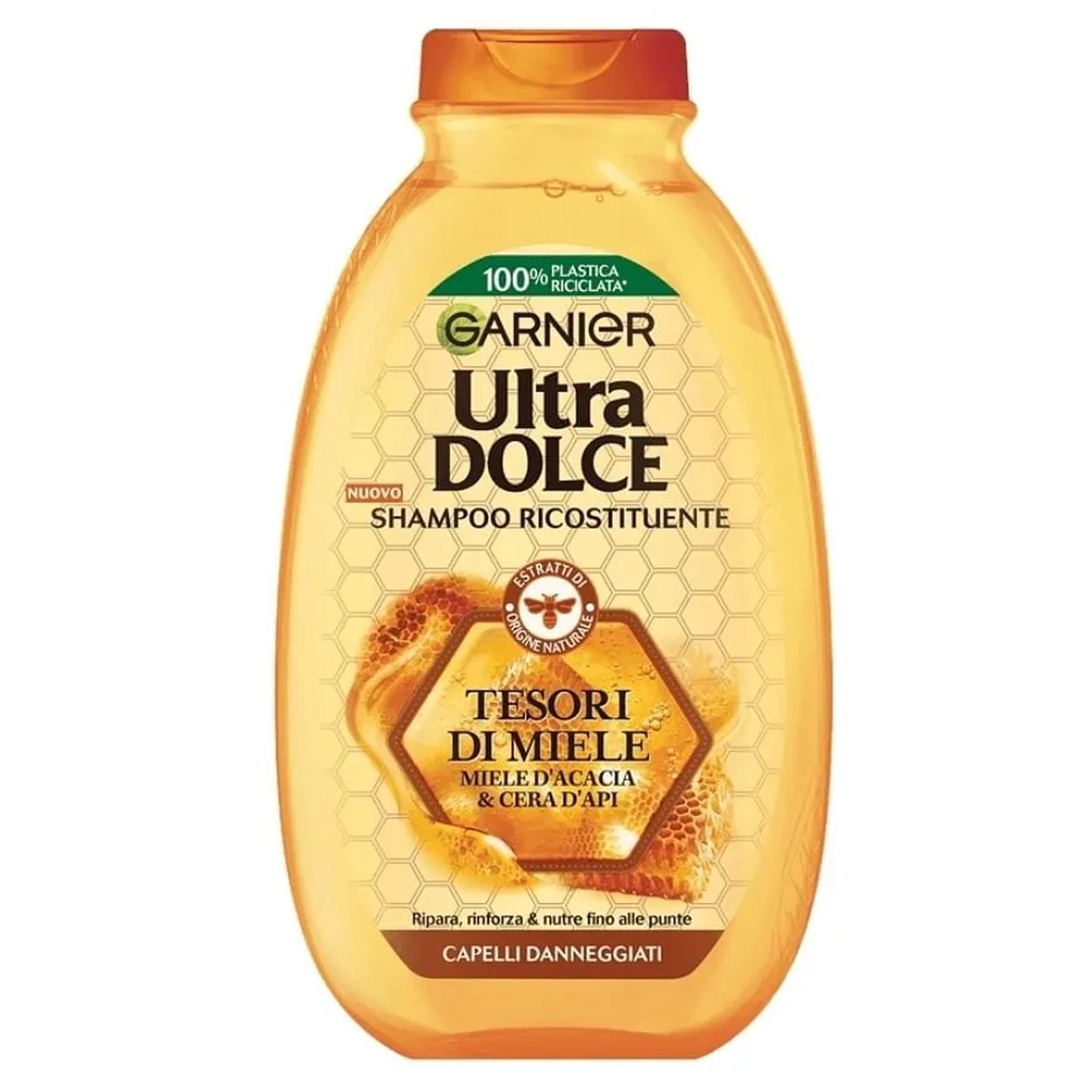 GARNIER ULTRA DOLCE SHAMPOO TESORI DI MIELE - 250ML