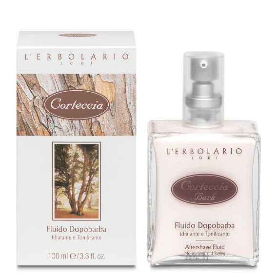 Corteccia Fluido Dopobarba Uomo 100ml Idratante Tonificante L'Erbolario