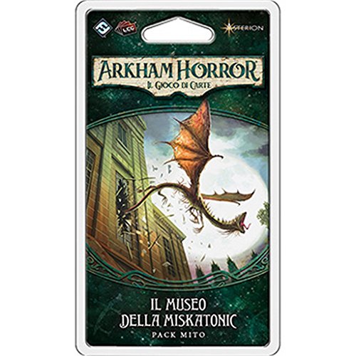 Asmodee - Arkham Horror Il Gioco Di Carte: Il Museo Della Miskatonic - Espansione Gioco Di Carte, Edizione In Italiano