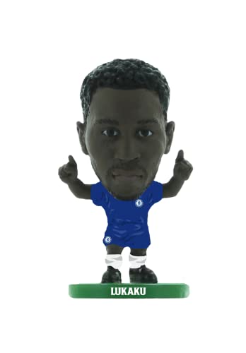 Soccerstarz- Romelu Lukaku Mini Figura Di Calcio, Colore Chelsea, 5 Cm, Soc1569