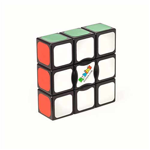 Rubik'S, Spin Master, Il Cubo Di Rubik'S 3X1 Edge, Originale, Per Principianti, Rompicapo Professionale A Cobinazione Di Colori, Problem-Solving, A Un