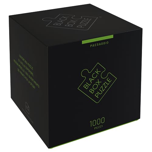 Black Box Puzzle 1000 Pezzi, Blackbox Puzzle Con Motivo A Sorpresa Senza Modello, Impossible Puzzle - Difficile, Per Adulti E Bambini Dai 14 Anni In S