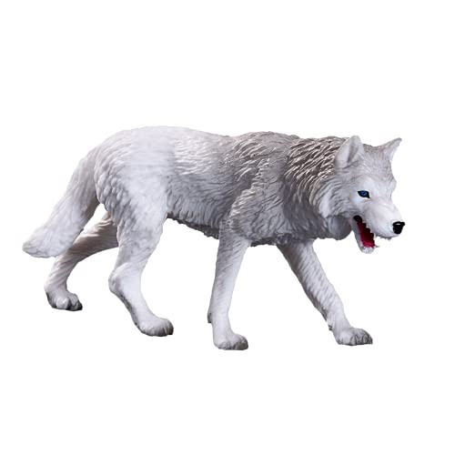 Mojo Artico Lupo Selvatico Collezione Animale Giocattolo Figura