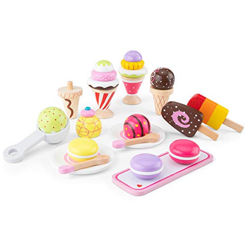 New Classic Toys Ice Cream Selection, Multicolore, Set Gelato, 10630