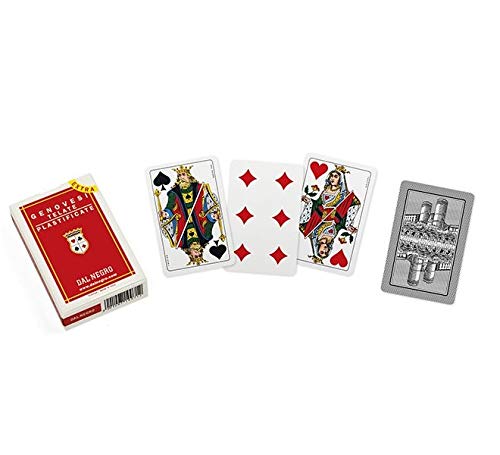 Dal Negro Carte Da Gioco Genovesi Extra Astuccio Rosso