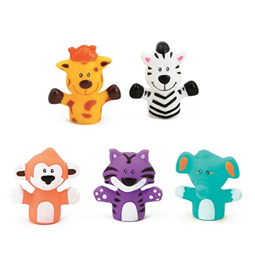 Ludi 30074 Burattini Da Dito Animali Savannah, Medium