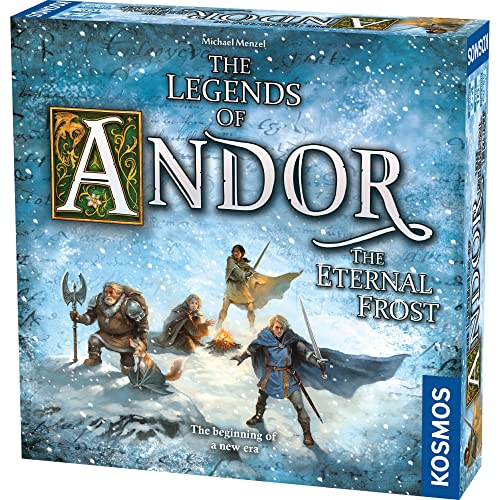Thames & Kosmos Legends Of Andor: Eternal Frost | Cooperativa | Fantasy Game | Kosmos | Gioco Di Strategia | Storytelling | Gioco Di Avventura