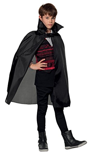 Boland- Mantello Bambino Con Bavero Nightfall, Nero, Taglia Unica, 96924