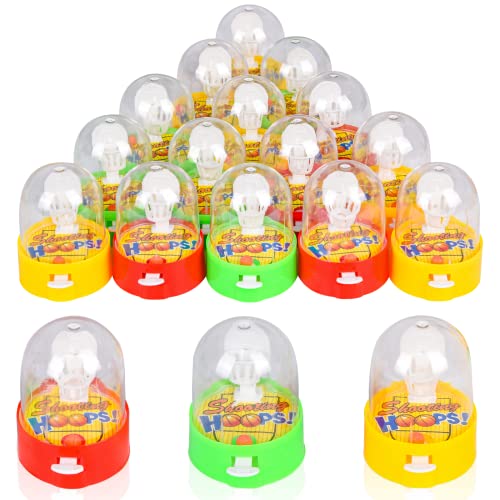 Ulikey 16Pcs Mini Basketball Per Bambini, Gioco Di Basketball Shooting Game Tiro Di Pallacanestro Del Dito Portatile Di Gioco Pallacanestro, Giocattol