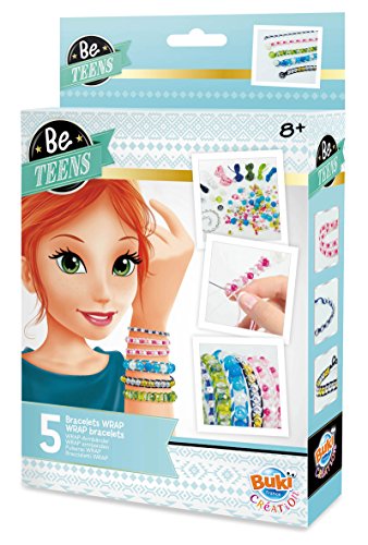 Buki France- Buki Be201-Be Teens-Braccialetti Wrap, Multicolore, Be201