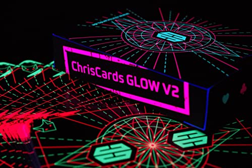 Chris Cards V2 Playing Cards - Cardistry, Cardistry, Carte Magiche Con Il Mazzo Di Carte Effetto Bagliore, Carte Da Gioco, Carte Da Poker (Chris Cards