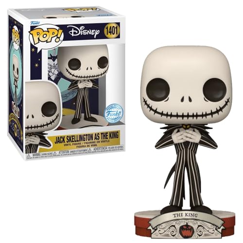 Pop Jack Skellington As The King Sotto Protezione Plastica 1401