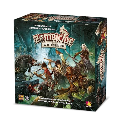 Asmodee Zombicide Black Plague: Wulfsburg, Espansione Gioco Da Tavolo, Edizione In Italiano