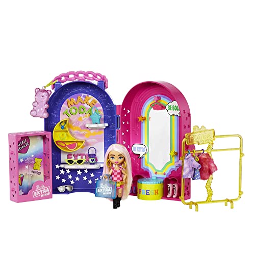 Barbie - Set Da Viaggio "Malibu", Bambola E Accessori, Con Cagnolino E Oltre 10 Pezzi, Valigie Funzionanti Incluse, Giocattolo Per Bambini 3+ Anni, Hj