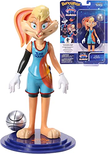 The Noble Collection Space Jam 2 - Lola Bendyfig, Multicolore, Taglia Unica