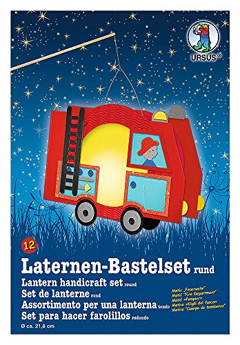 Ursus Laternen-Bastelset Feuerwehr