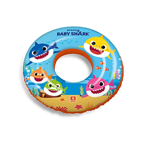 Mondo Toys - Baby Shark Swim Ring - Ciambella Gonfiabile - Anello Di Nuoto Salvagente - Ottimo Per Bambino / Bambina Uutilizzabile In Piscina / Mare -