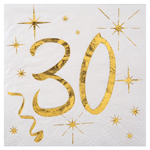 Tovaglioli Con Scritta In Oro 18, Tovaglioli Di Compleanno 18 Oro (30)