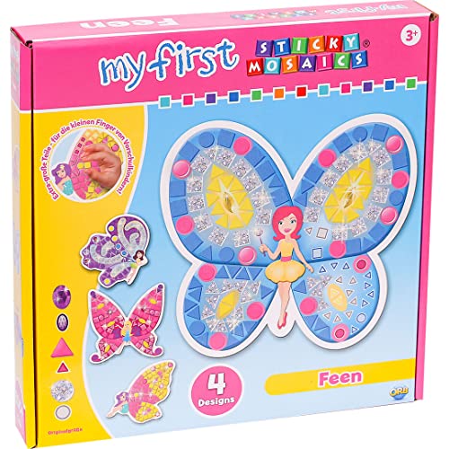 The Orb Factory - My First Sticky Mosaics Kit-Fairies, Confezione Può Variare