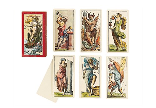 Dal Negro - Tarocchini Di G.M. Mitelli, Carte Tarocchi Con Libretto In Italiano, Mazzo Tradizionale Per Cartomanzia Completo E Di Alta Qualità, Per Pr