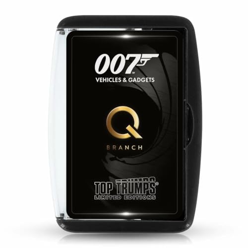 Top Trumps James Bond Gadget E Veicoli, Colore Rosso, Wm01336-En1-6