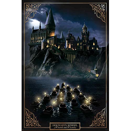 Abystyle- Harry Potter Castello Di Hogwarts Poster (91,5 X 61 Cm)