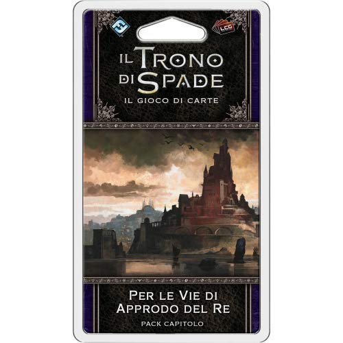 Asmodee-Il Trono Di Spade Lcg 2Nd Ed. Espansione Per Le Vie Di Approdo Del Re Gioco Da Tavolo, Colore, 9239