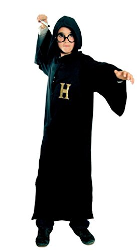 Guirca- Disney Vestito Mago Harry, Colore Nero, 7/9 Anni (122/134), Fg81782