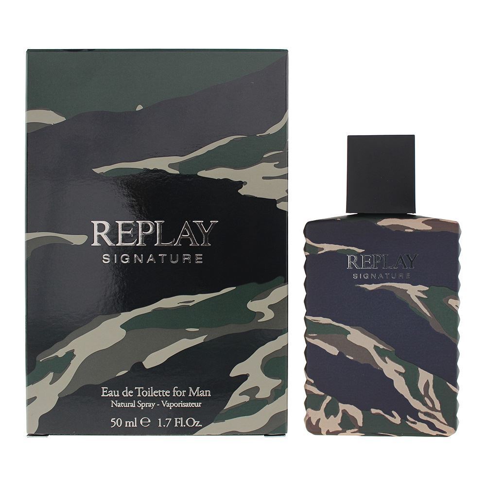 Replay Signature For Man Eau de Toilette 50ml Men Spray