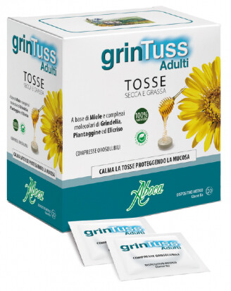 GRINTUSS ADULTI IN COMPRESSE OROSOLUBILI - PER LA TOSSE SECCA E GRASSA