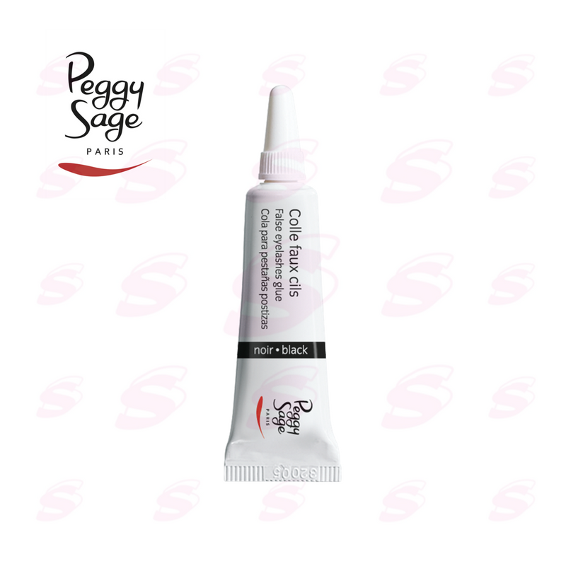 PEGGY SAGE COLLA CIGLIA FINTE COLORE NERO BLACK 7g