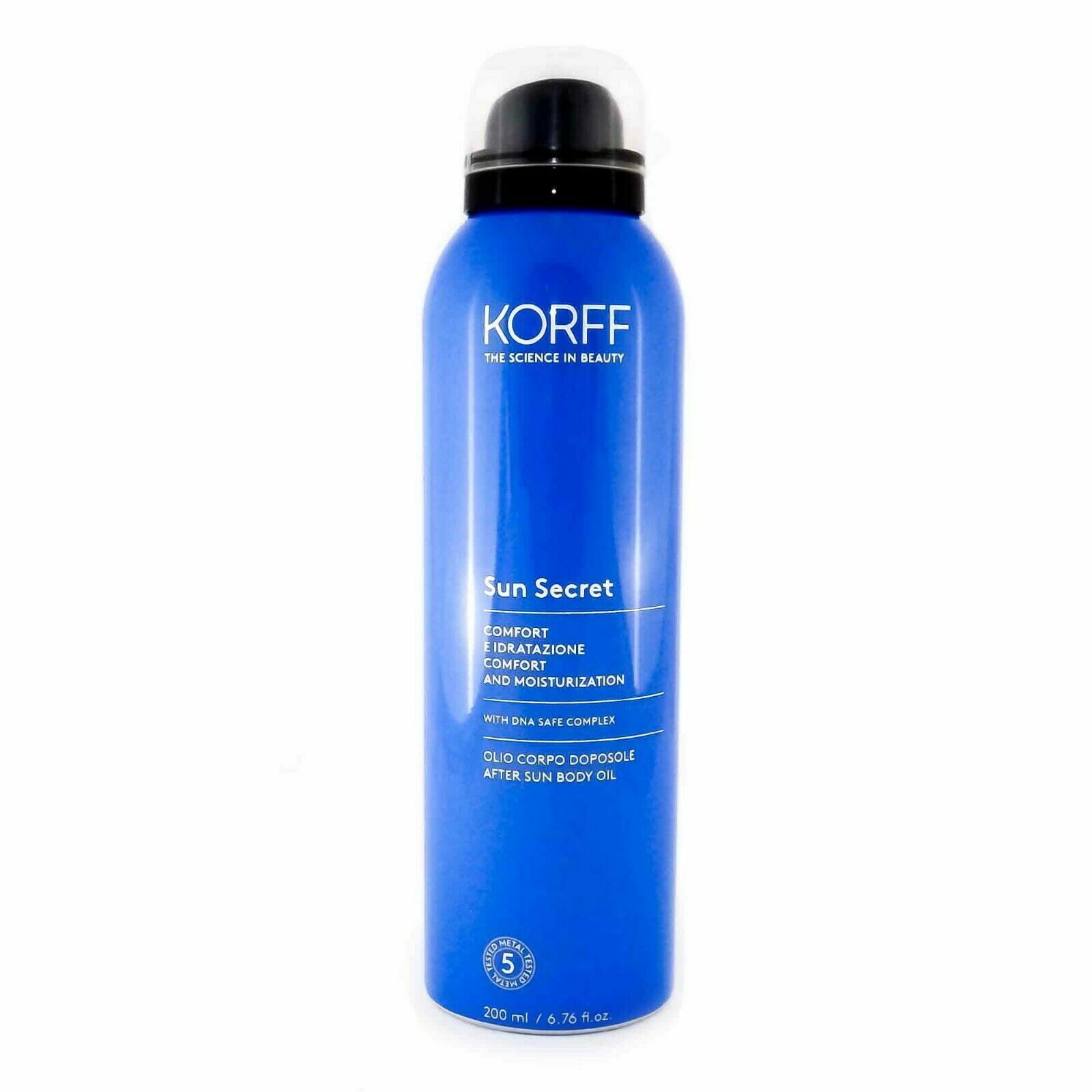 KORFF OLIO CORPO DOPOSOLE SUN SECRET IDRATANTE CON DNA SAFE COMPLEX 0141