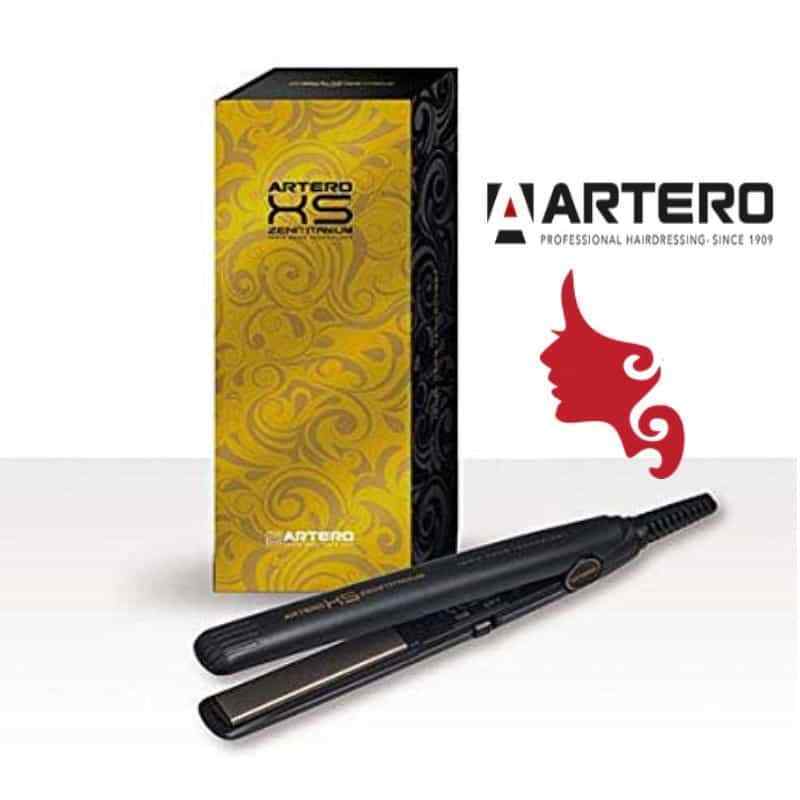 Piastra per capelli  ARTERO XS 12 mm piccola da borsetta