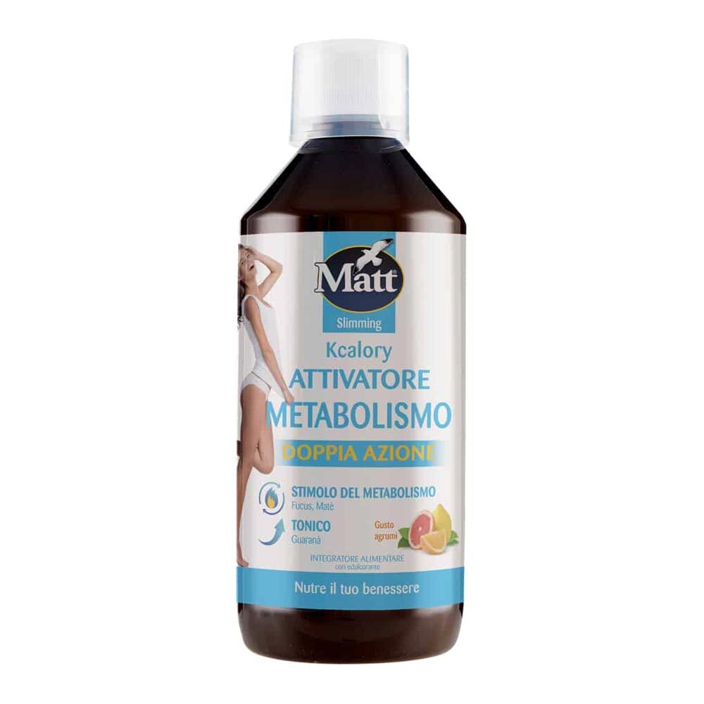 Matt Slimming - Kcalory Attivatore Metabolismo Integratore, 500ml