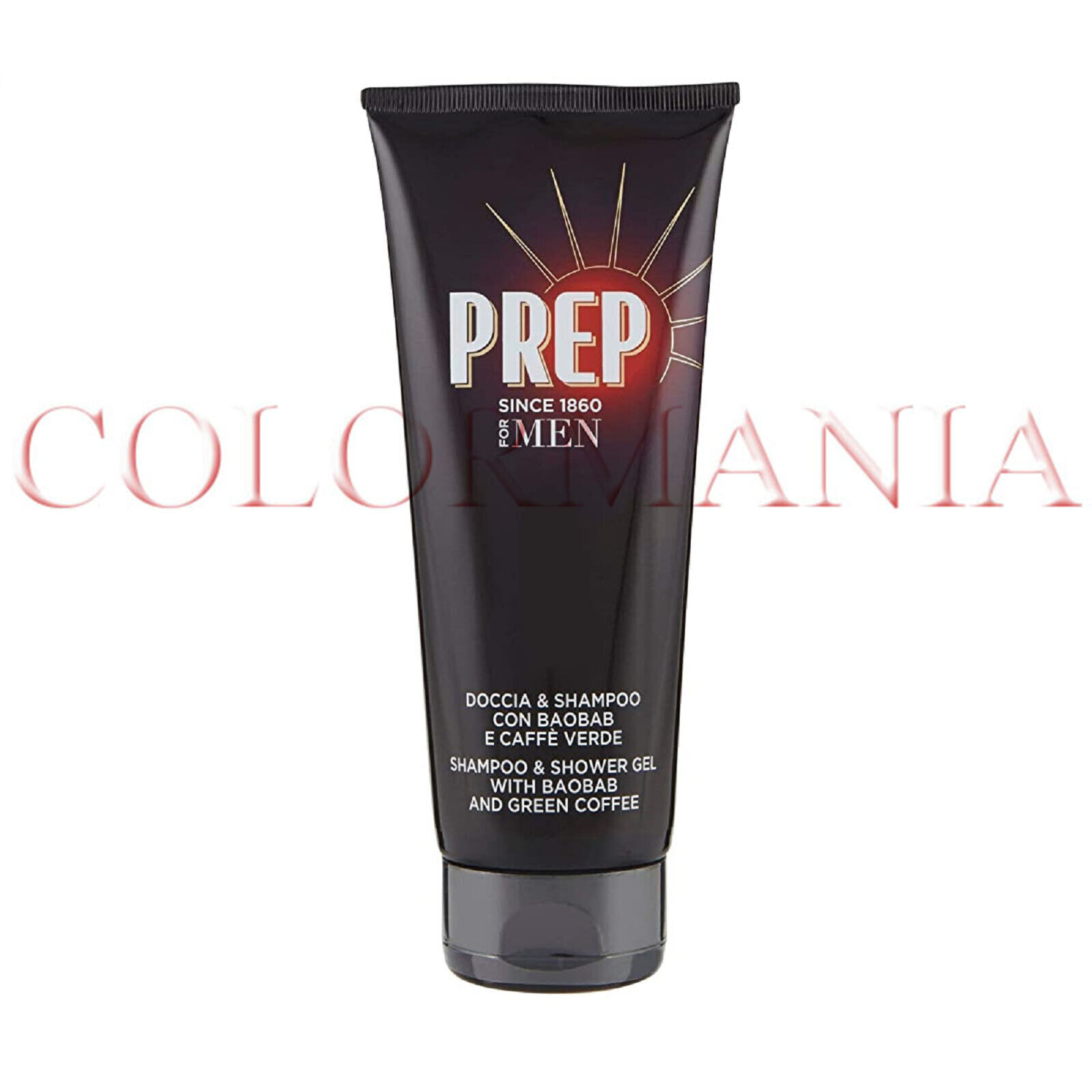 PREP FOR MEN DOCCIA SHAMPOO CON BAOBAB E CAFFE' VERDE 200 ML