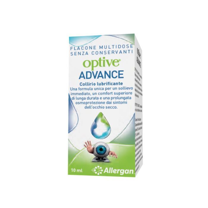 Optive Advance Collirio Lubrificante Allergan 10ml