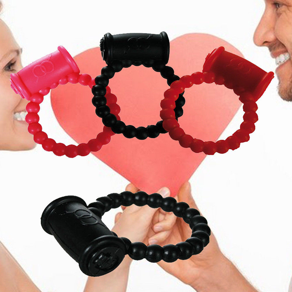 3x Anello Stimolante Piacere Per Lui e Per Lei 3 Pezzi Gioco Erotico