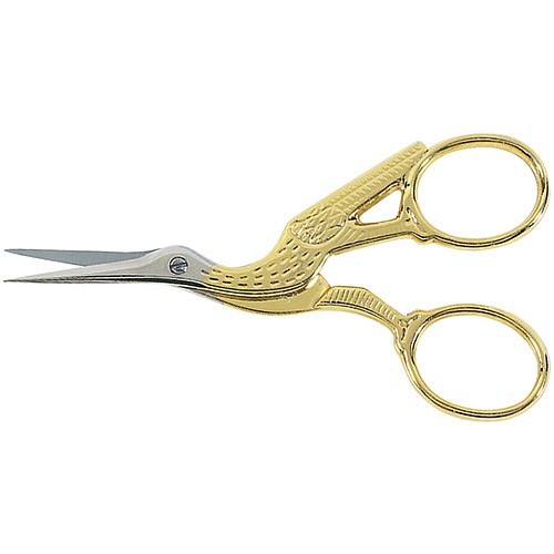The Edge Affilato Cicogna Forbici (per cutting Fibra o Seta strisce) UFFICIALE