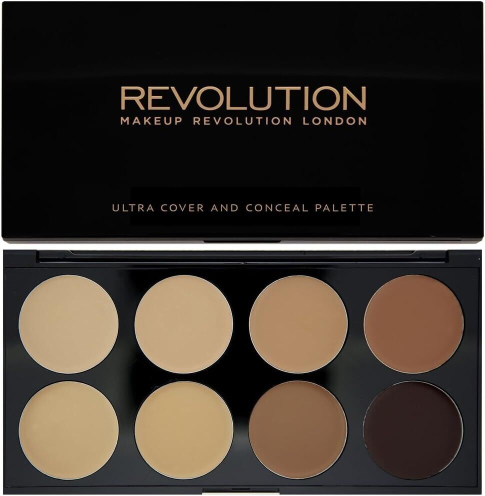 REVOLUTION COVER&CONCEAL PALETTE MEDIUM-DARK